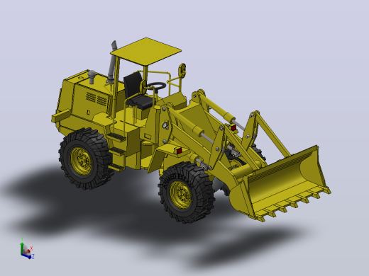 推土机 a-wheel-loader-2 4 SW STL