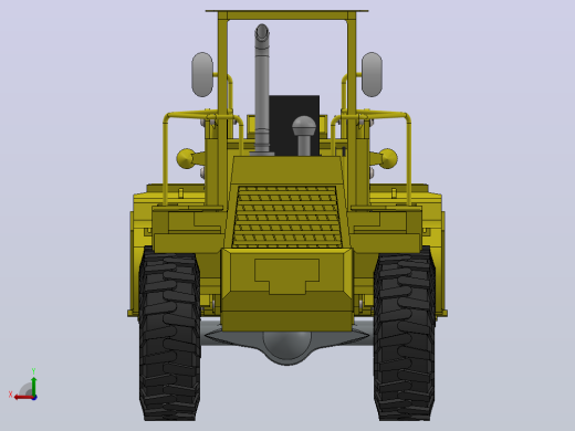 推土机 a-wheel-loader-2 4 SW STL后视缩略图