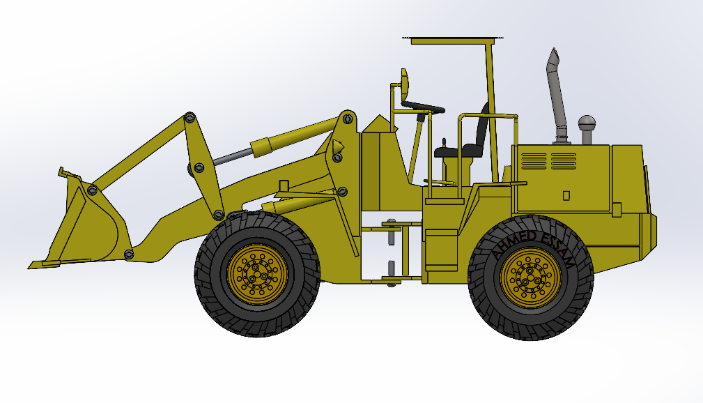 推土机 a-wheel-loader-2 4 SW STL