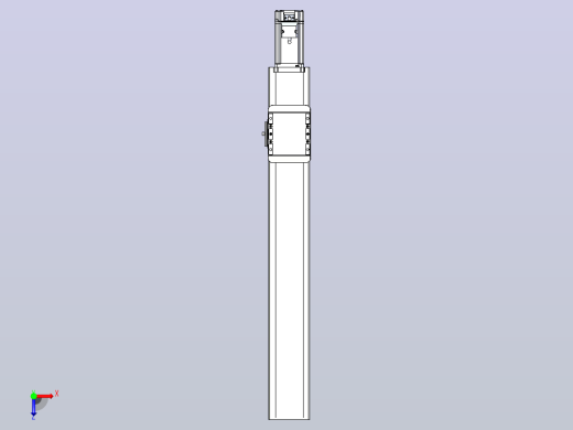 滚珠丝杠直线轴带导轨全封闭TPA-HCR-85D-1610C-L500-M-Y-P20-N3俯视缩略图