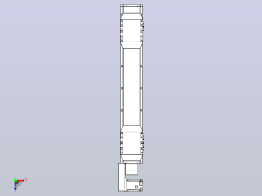 皮带直线轴双滑块型TPA-GCBS-150-P80-L250-QL-M75-N3俯视缩略图
