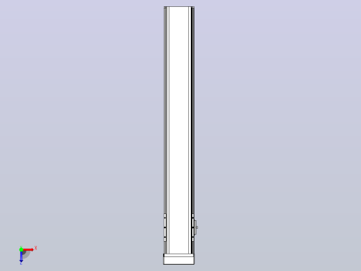 日规模组半封闭丝杆TPA-HNR-110D-1610C-L700-MP-Y-P40-N3俯视缩略图