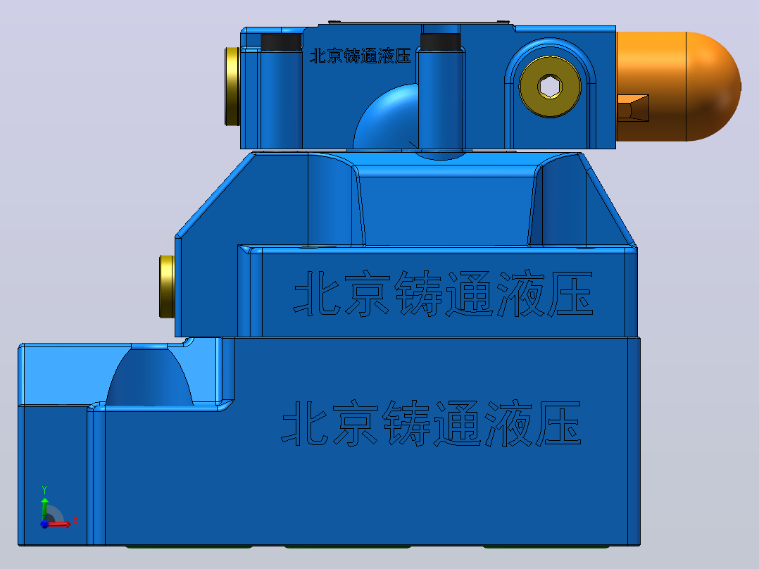 DA30-2 先导式卸荷溢流阀前视图