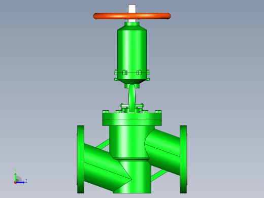 J641F46-JG6C41FX-JG9471FX-1.6MPa国标氟衬里截止阀[125]左视缩略图