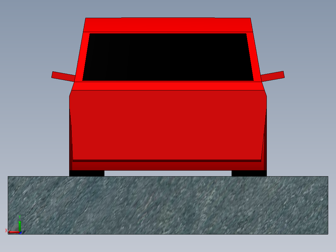 Desain Car 丰田 卡罗拉后视图