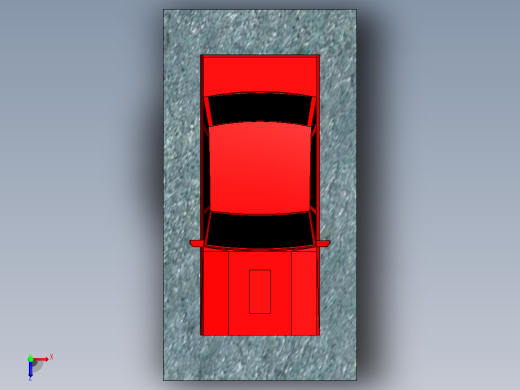 Desain Car 丰田 卡罗拉俯视缩略图