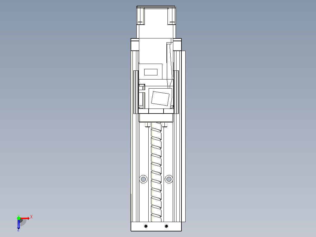 钢基模组TPA-KSR-6005C-200A1-MU-H1S0俯视图