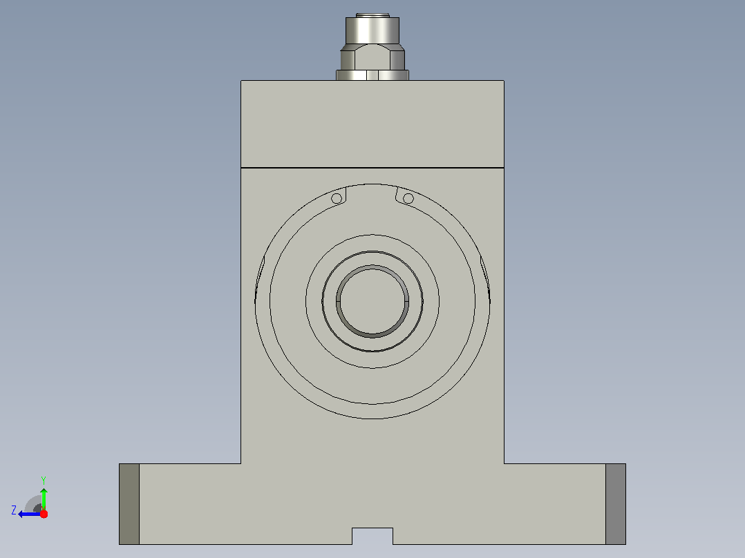 带角度编码器的0-100Nm轴式旋转扭矩传感器RTSA型号(10-100纳米)右视图