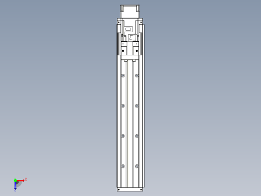 钢基模组TPA-KSR-8610C-540A1-MU-H0S0俯视缩略图