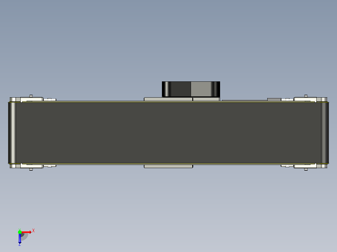 底部驱动带式输送机200x1000 V2.0.zip.zip俯视图