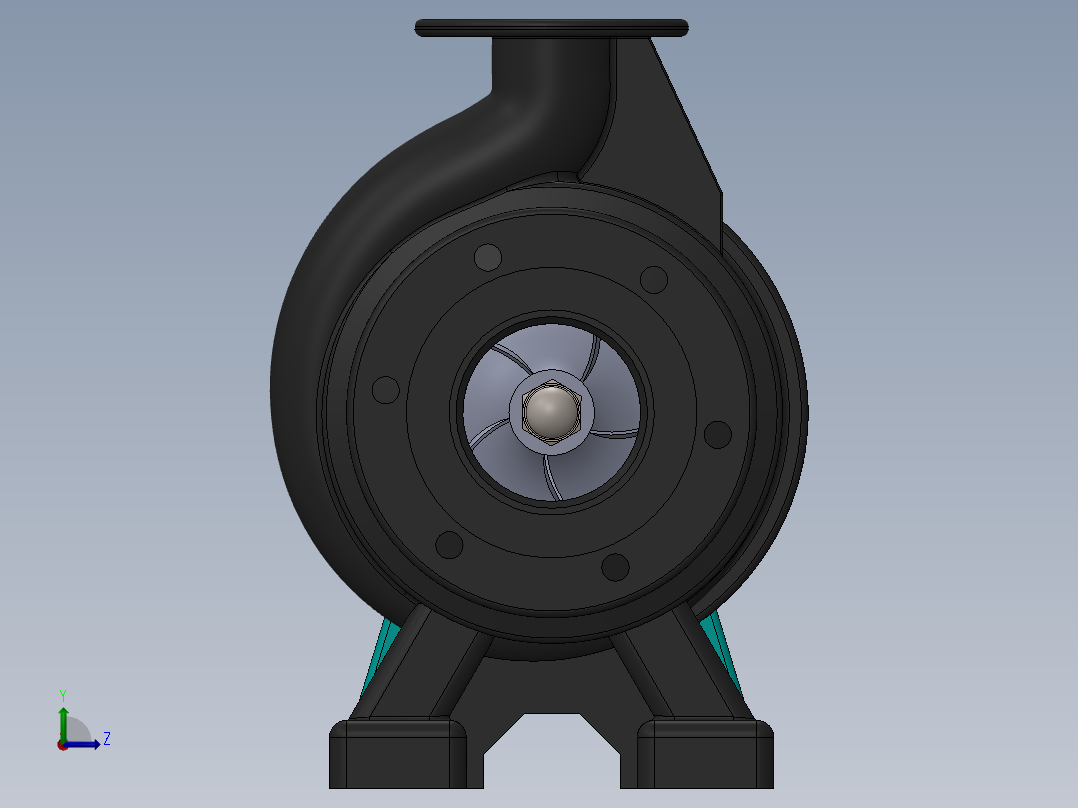 离心泵11左视图
