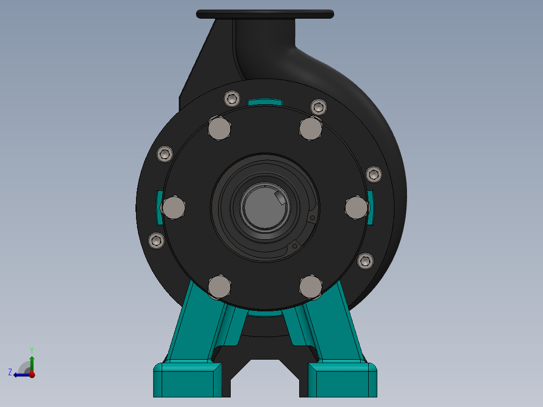 离心泵11右视图