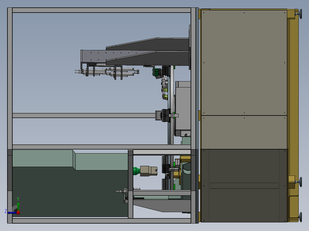 168转盘测试机右视图