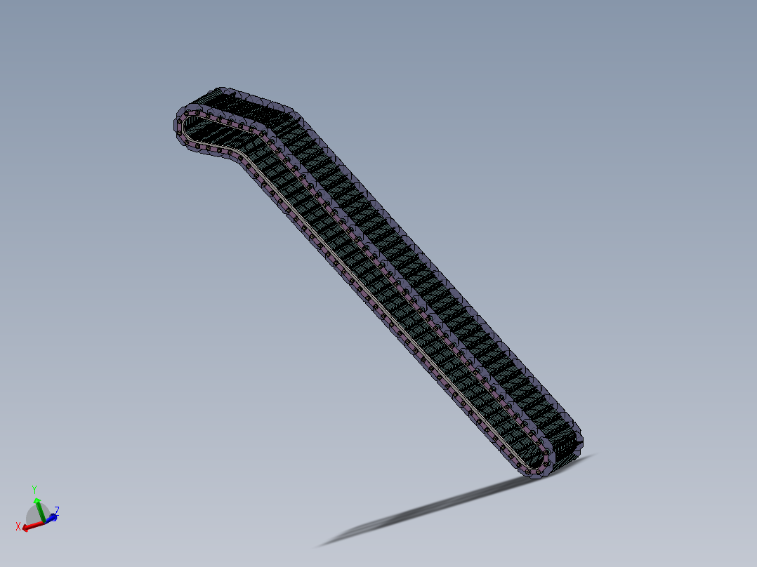 回转式格栅输送机3d图纸 除污机SW图纸 回转式格栅除污机3d模型