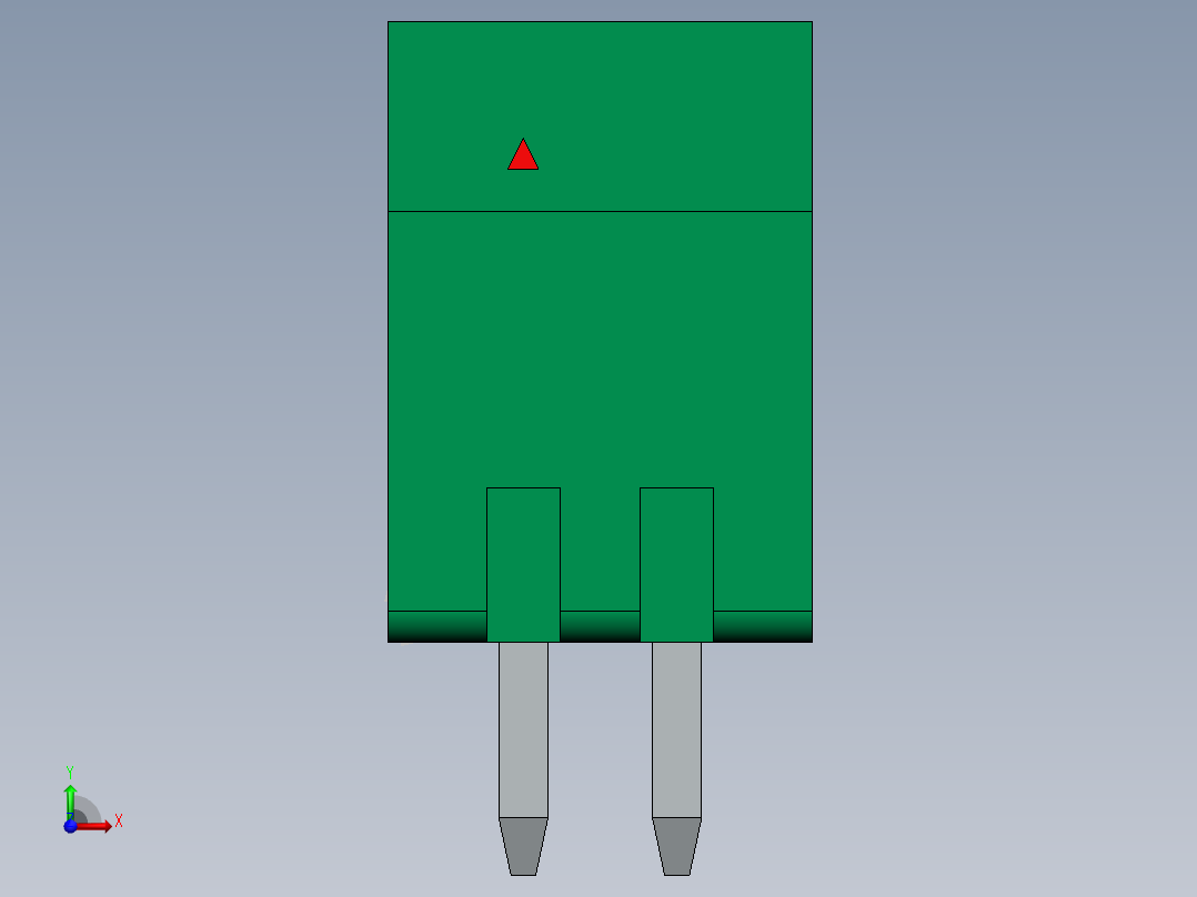 DEGSON 15EDG 系列 2.5mm 接线端子包-15EDGVC-2.5-xxP-14-00AH前视图