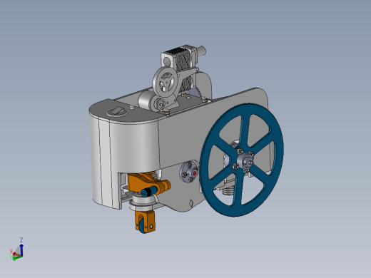 02第二辆生物质能小车-顶球结构V1-带凸轮带开关带灯
