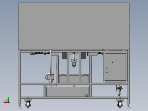 W2011设计的镗头机后视缩略图