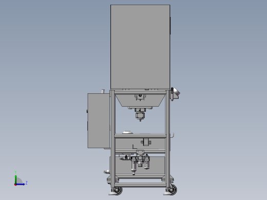 W2011设计的镗头机左视缩略图