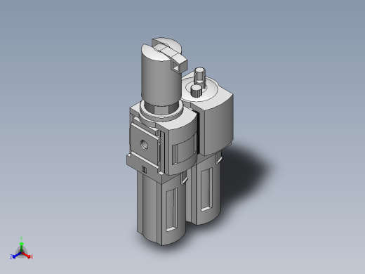 过滤器3正等轴测缩略图