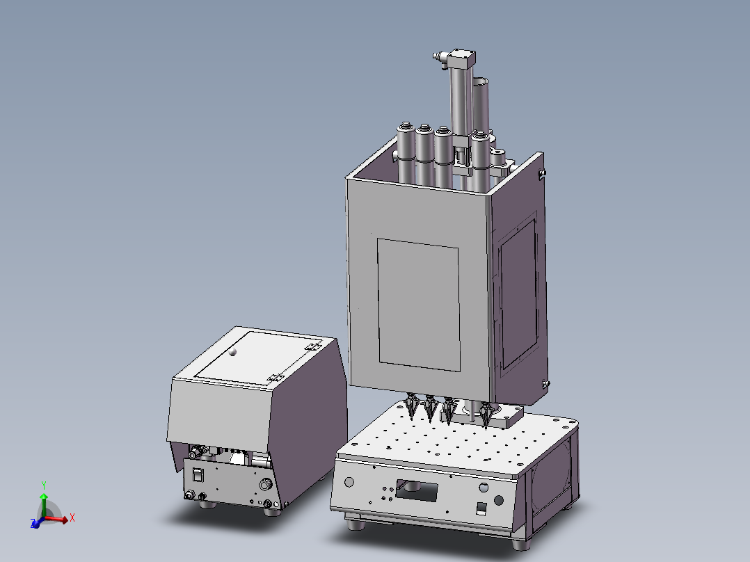 四轴全自动打螺丝机