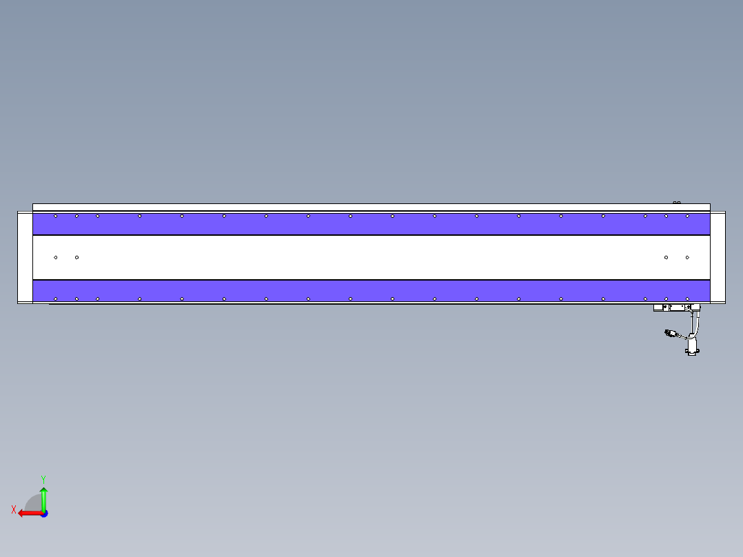 威洛博VL系列3d模型模组VL22H1Y-S1450后视图
