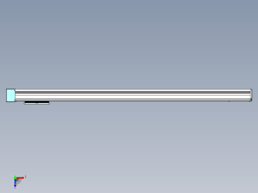 威洛博VC丝杆传动-无尘环境VC14-Lxx-C-S1200-BL-ZP40-C3俯视缩略图