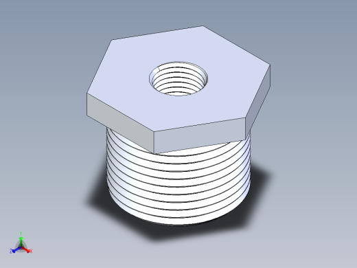 聚氯乙烯配件18-Sch80_ReducerBushing_MPTxFPT_839-128_1in x 0.25in