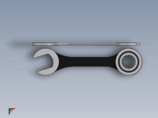 11 13号开口扳手--stl stp sw俯视缩略图