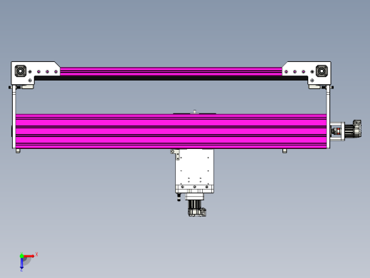两轴CNC数控俯视缩略图