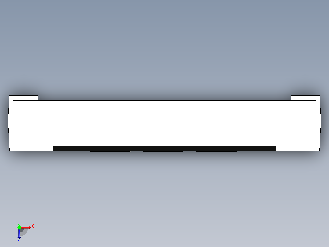 e 12系列贴片电阻SMD，尺寸1206，带数值标记俯视图