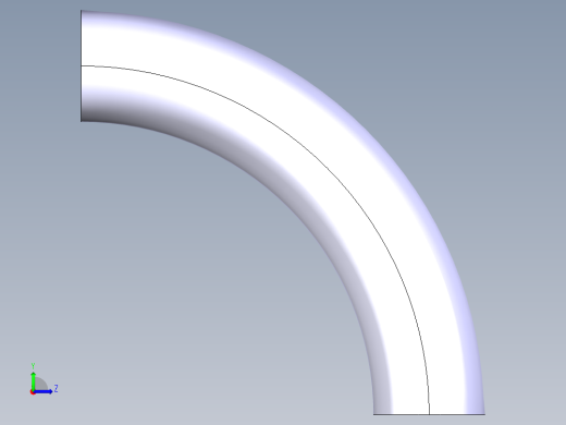 焊接弯头左视缩略图