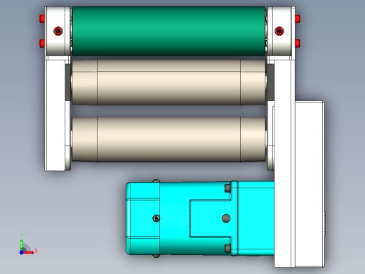 LE-XC3060-中间驱动经济型皮带线前视缩略图