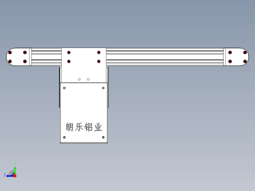 LE-XC3060-中间驱动经济型皮带线右视缩略图