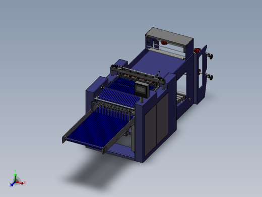 侧焊接自动制袋机