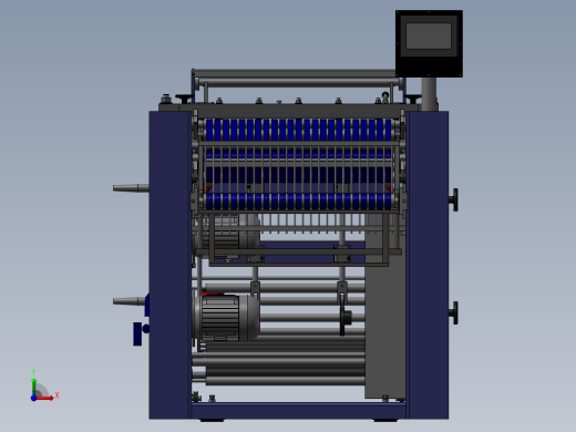 侧焊接自动制袋机前视缩略图