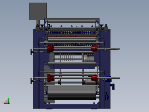 侧焊接自动制袋机后视缩略图