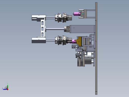 机壳振动盘分料送料电焊及下料机构右视缩略图