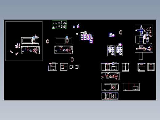 500旋压机主传动机构