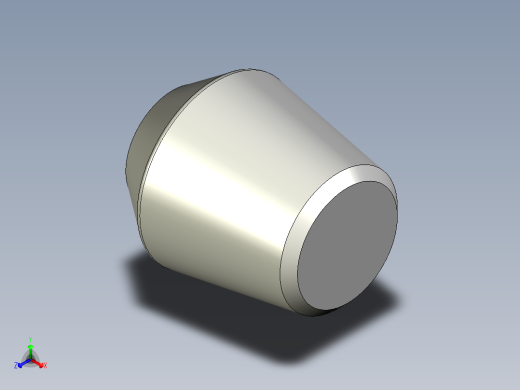 圓錐型把手(壓入式)P.390N-3D多系列多零件图纸模型