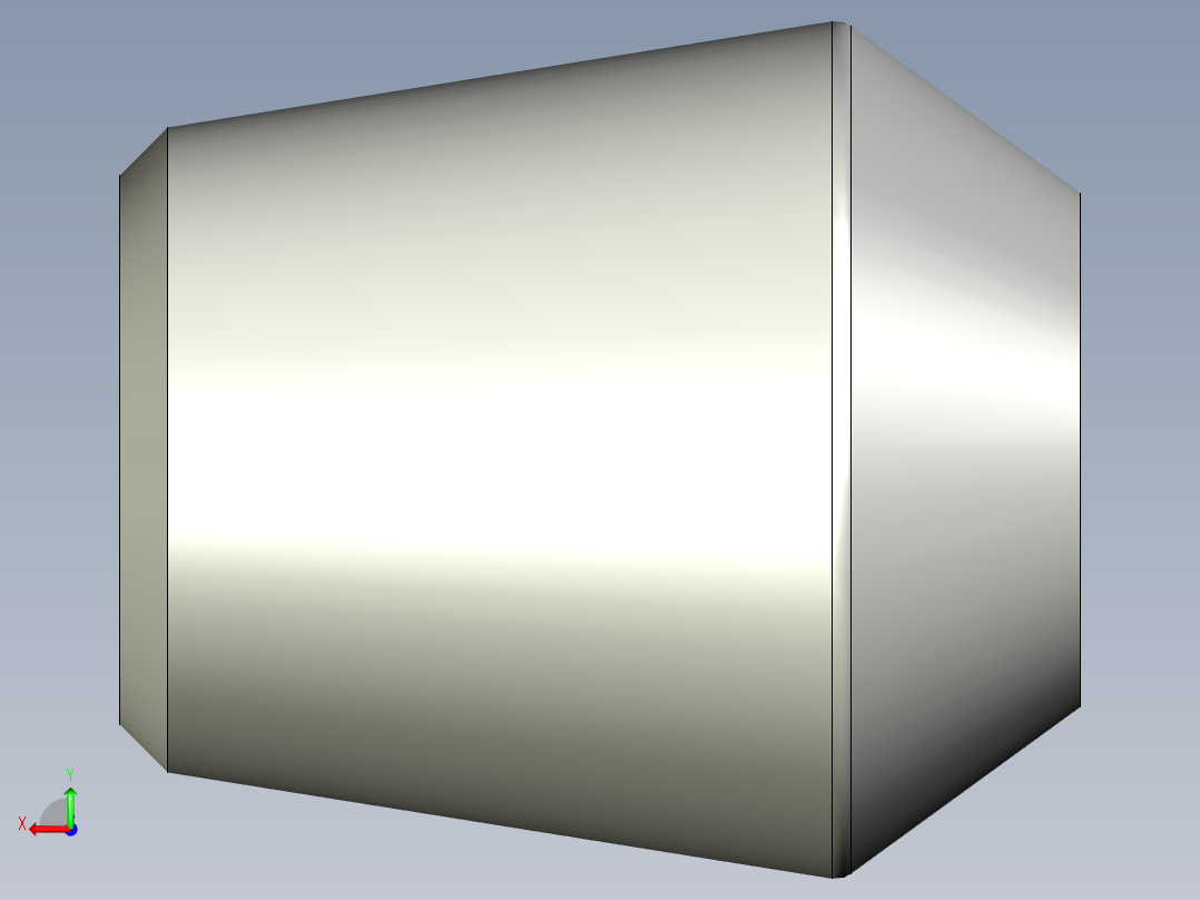 圓錐型把手(壓入式)P.390N-3D多系列多零件图纸模型后视图