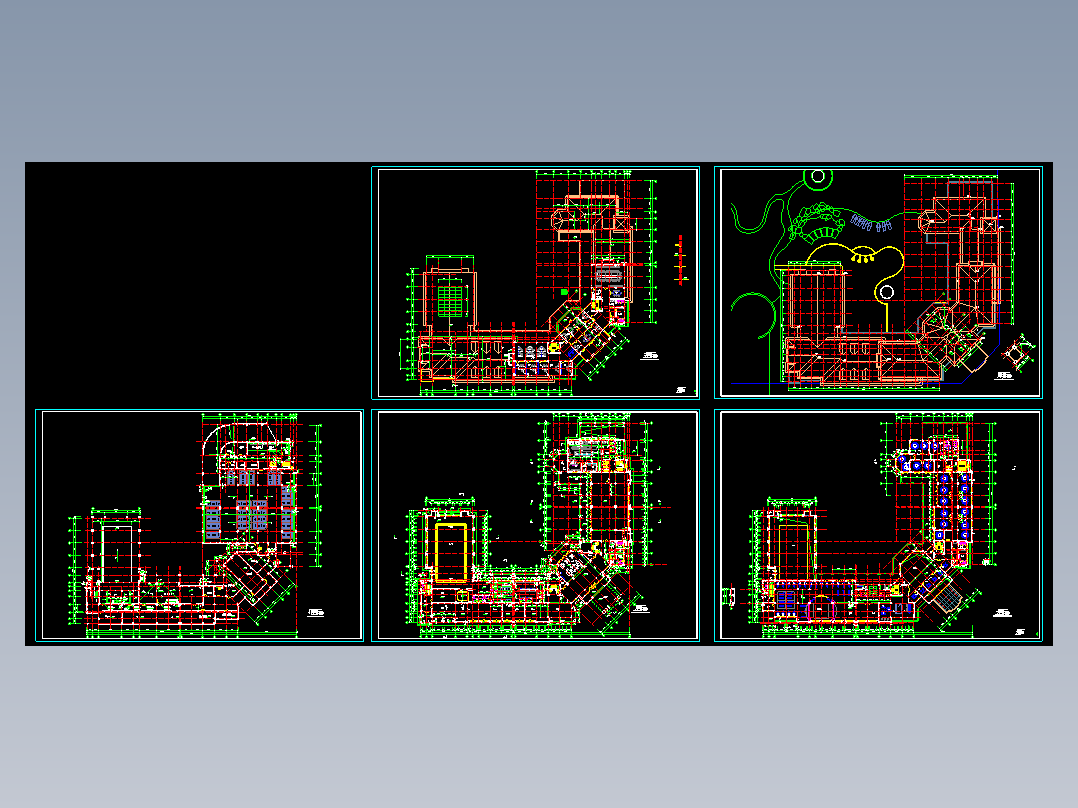 绿城公寓平面施工图