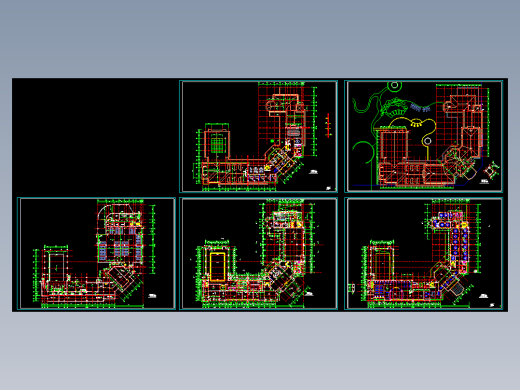 绿城公寓平面施工图