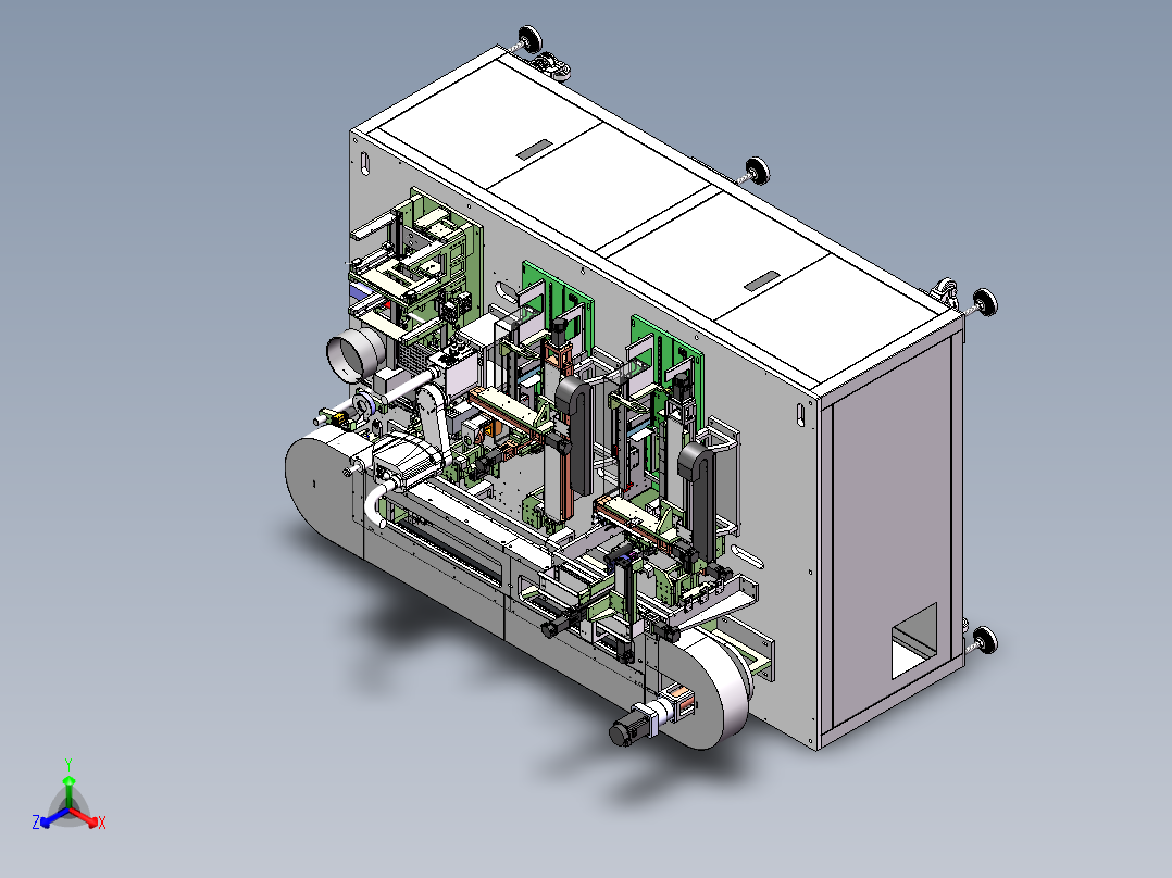苹果手机RCAM组装设备sw20可编辑正等轴测图