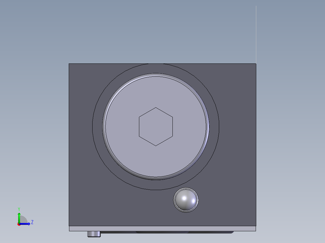 Continental Hydraulics-F03MSV-NDA液压元件左视图