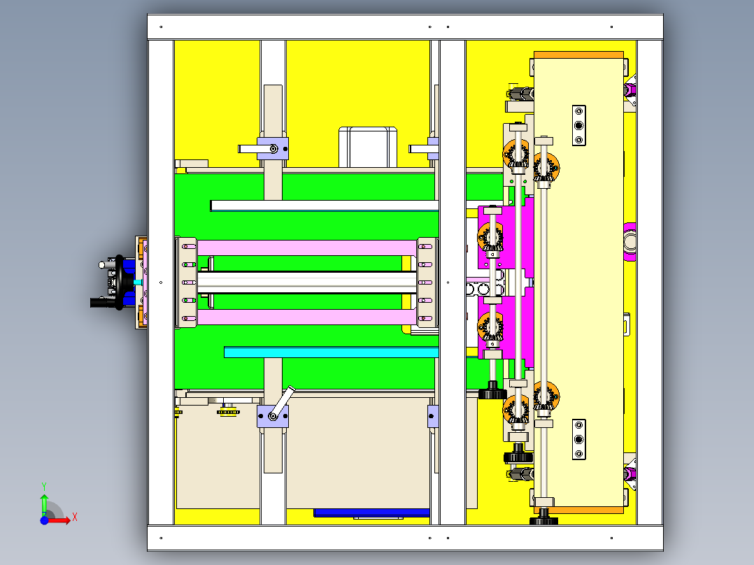 自动打包机 65574前视图