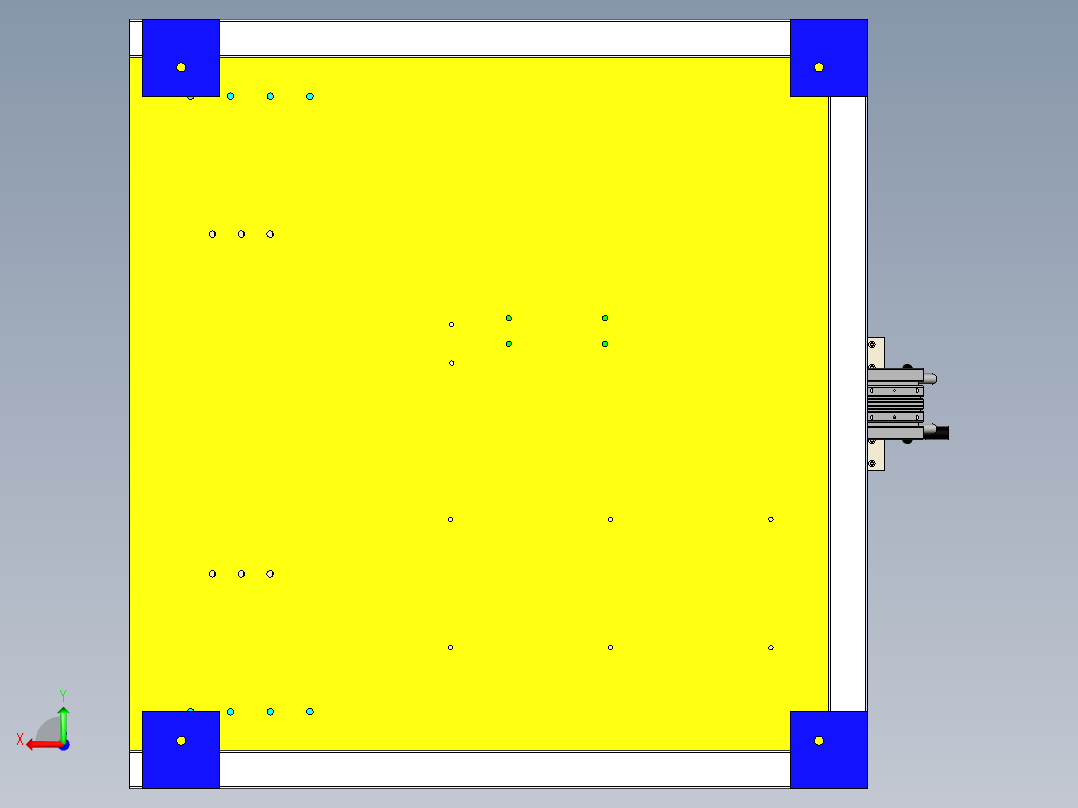自动打包机 65574后视图