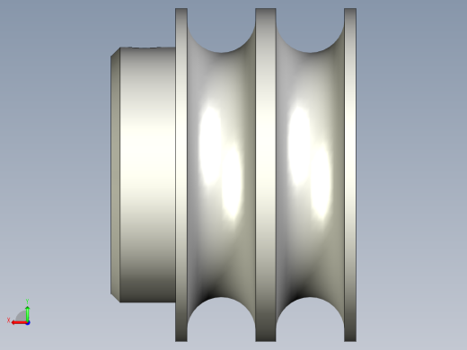 圆皮带用滑轮后视缩略图