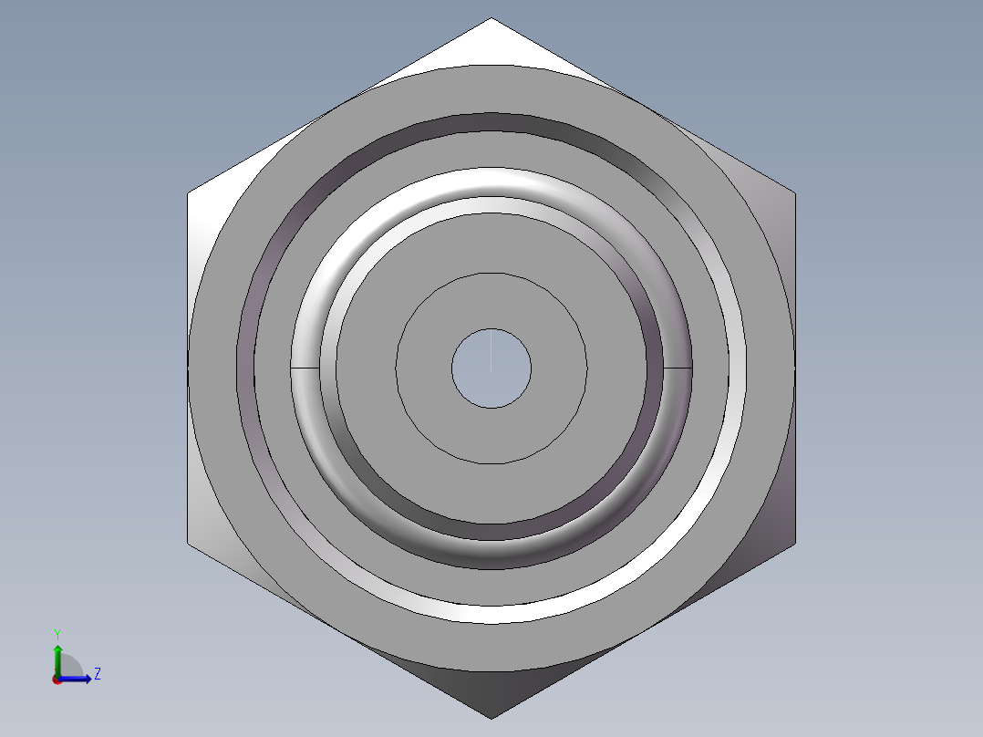 直通变径接头、2C-12-16左视图