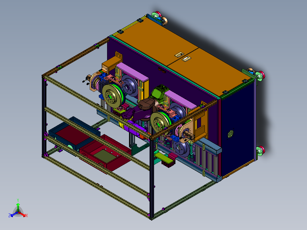 具有法兰探伤功能的质检机器人