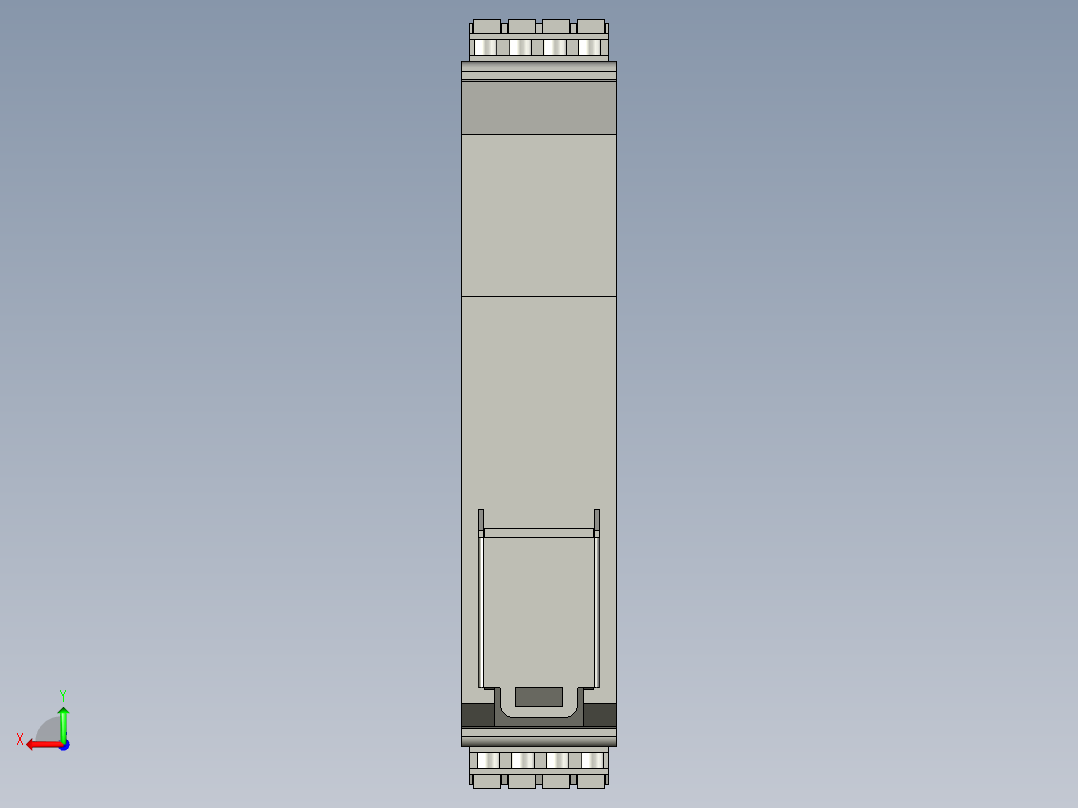 g9sx-bc202-rc-1PLC安全欧姆龙后视图